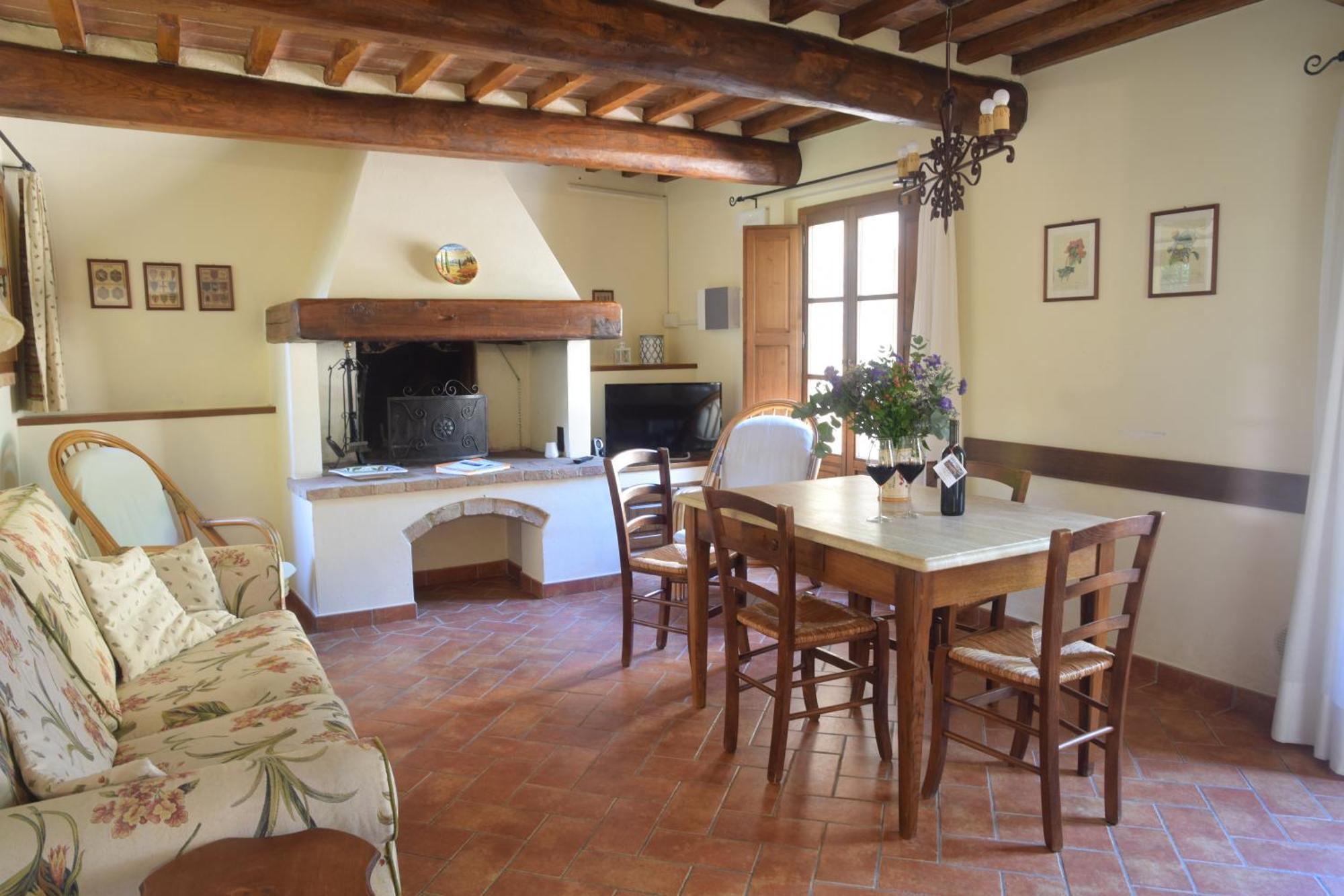 Апартаменты Relax In Chianti Il Borgo 7 Монтеспертоли Экстерьер фото